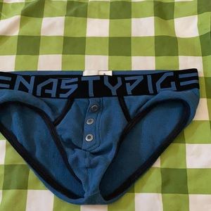 Nasty Pig button front briefs